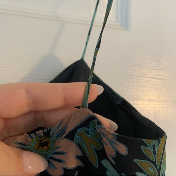 Jill Stuart Silk Floral Maxi Cut-Out - Picture 6 of 11